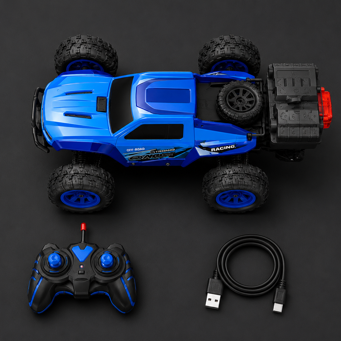 Blue Remote Control Truck