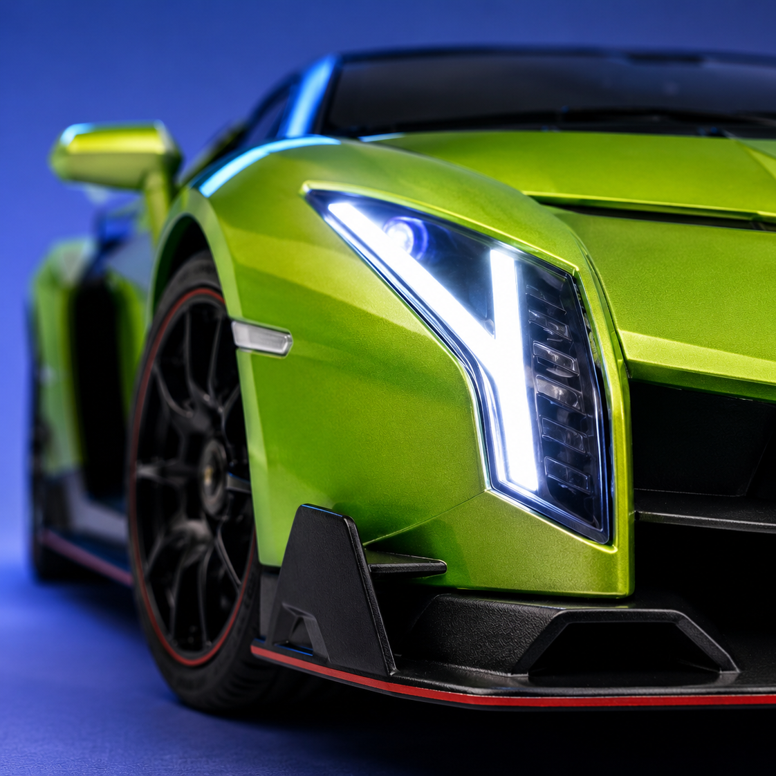 Green Racing Bull Remote Control Car