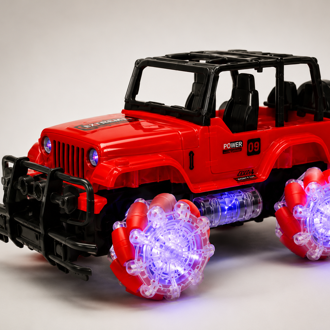 Adventure Off-Road Light Up Tyres Truck
