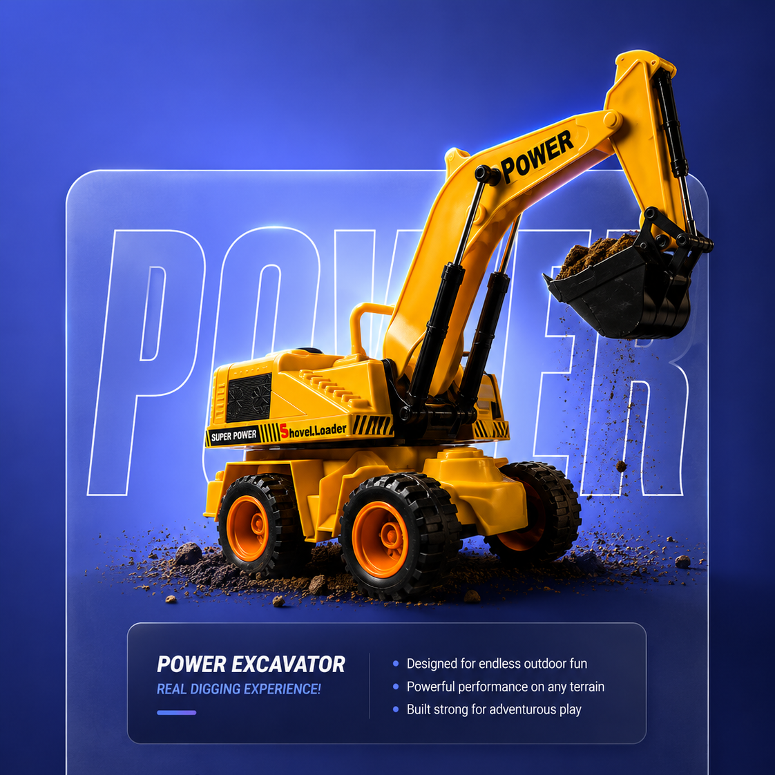 Power Excavator Truck