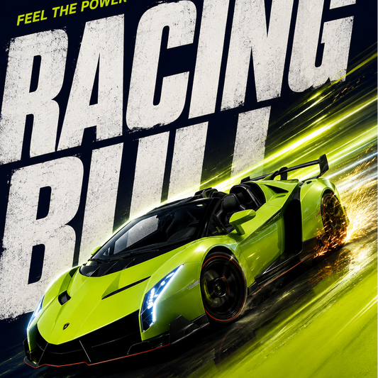 Green Racing Bull Remote Control Car
