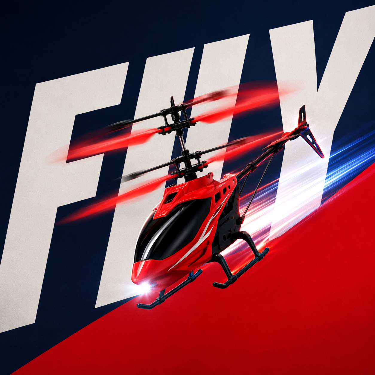 Skyline Red Remote Control Helicopter