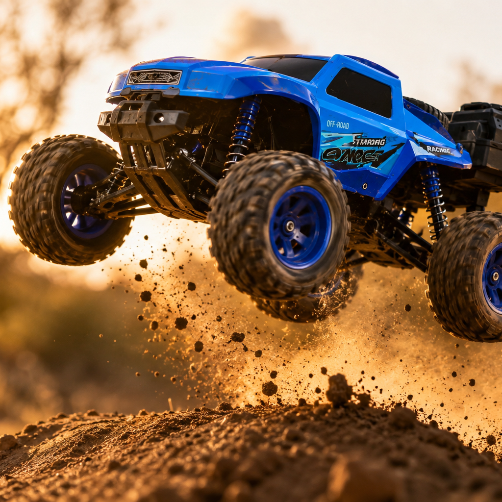 Blue Remote Control Truck