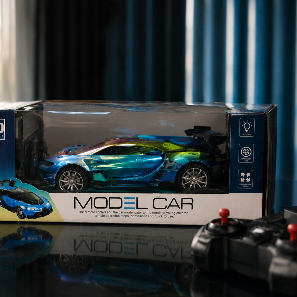 Remote Control Model Navy Blue Car