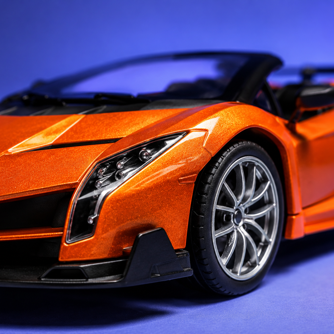 Racing Bull Orange Remote Control Car