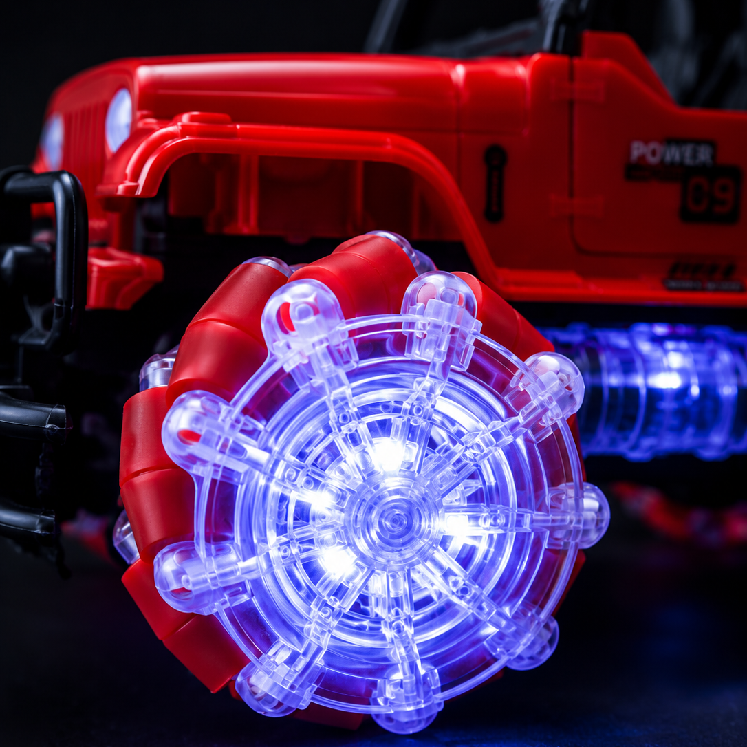 Adventure Off-Road Light Up Tyres Truck