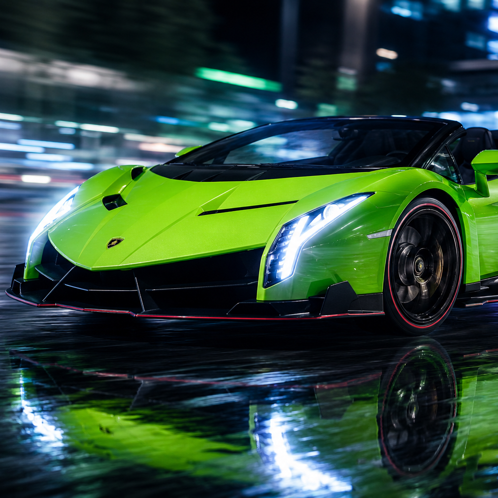 Green Racing Bull Remote Control Car