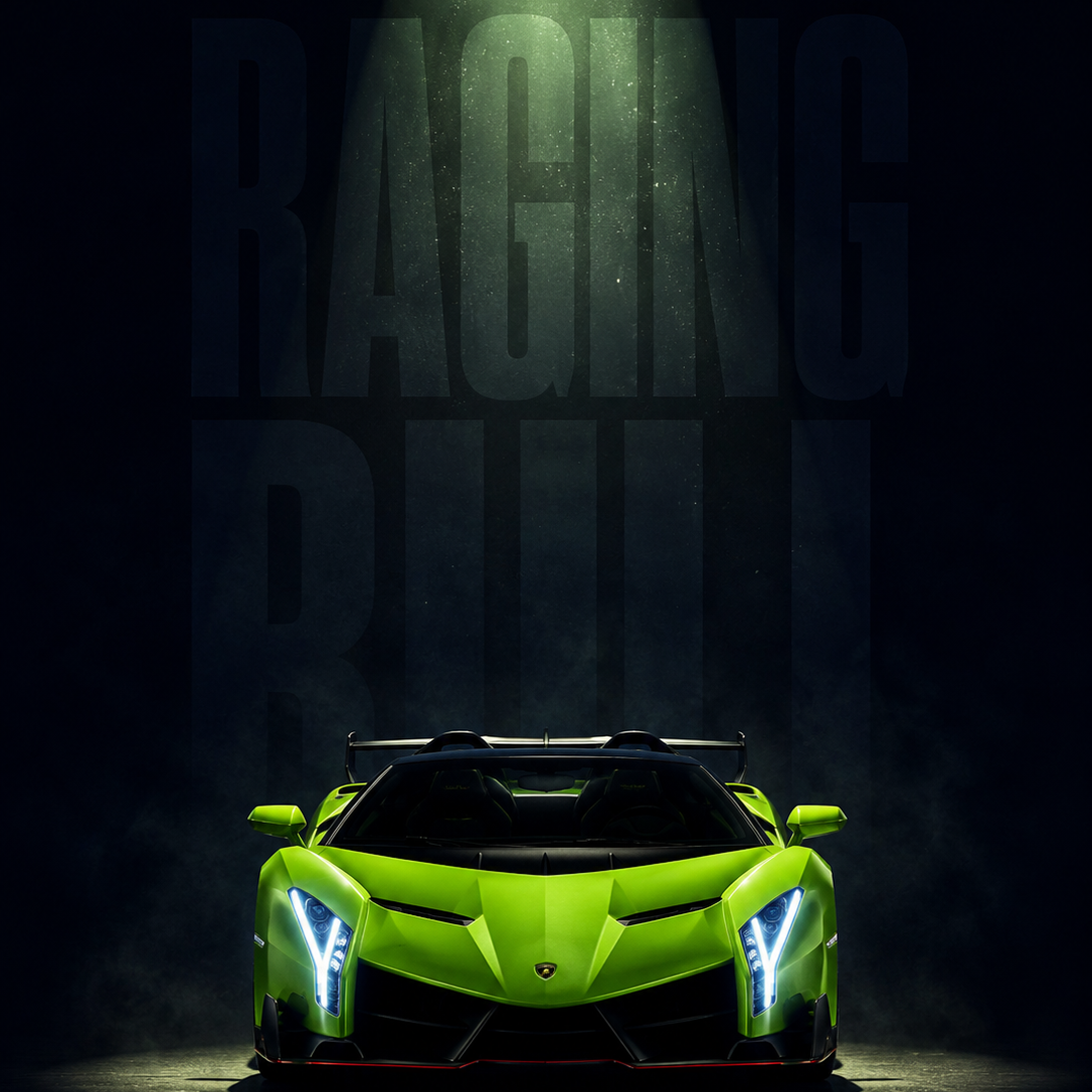 Green Racing Bull Remote Control Car
