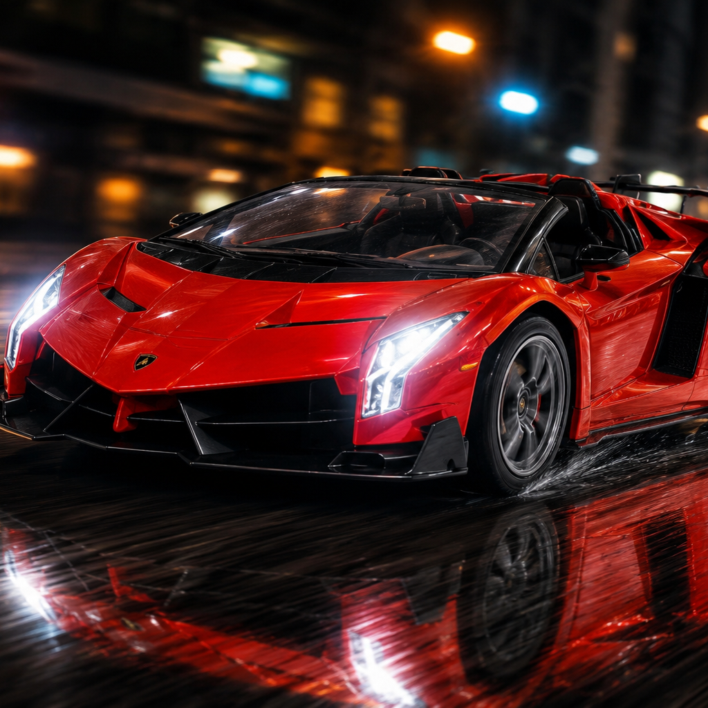 Red Sports Remote Control Car