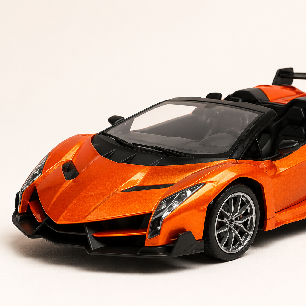 Racing Bull Orange Remote Control Car