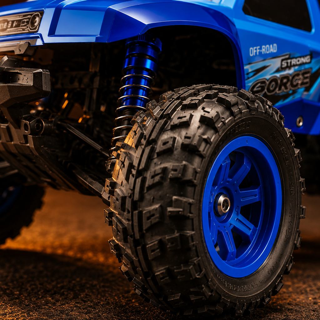 Blue Remote Control Truck