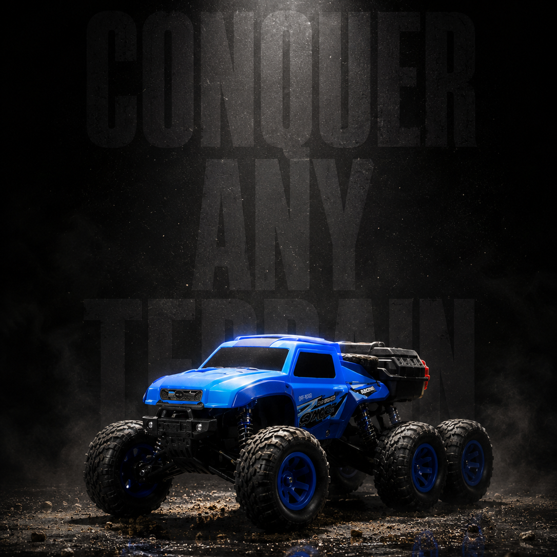 Blue Remote Control Truck