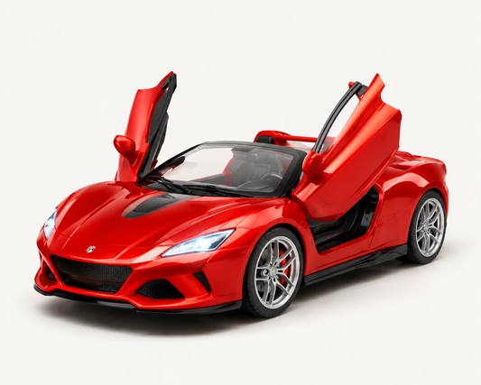Premium High Speed Rechargeable RC Sports Car with LED Lights & Remote Control Toy for Kids | Buy Online in India