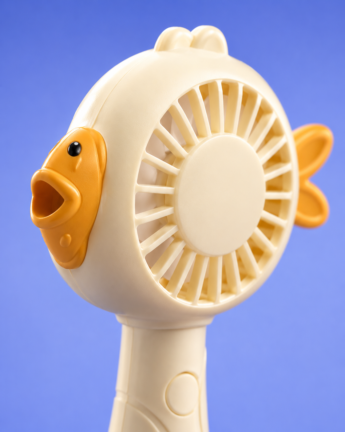Premium Fish Mini Rechargeable Handheld Fan | Cute Portable USB Cooling Fan for Kids & Travel | Buy Online in India