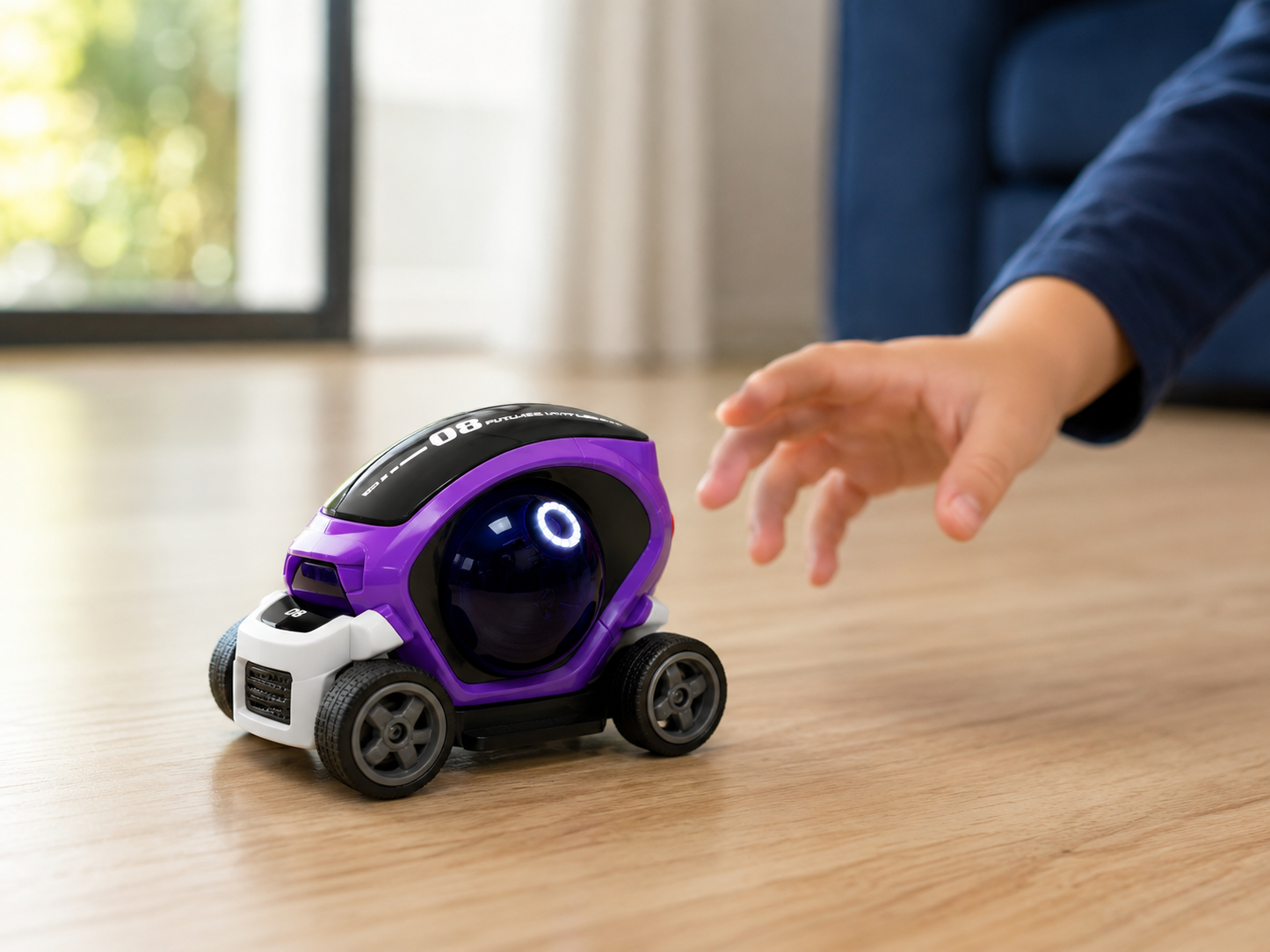 Premium Mini Cement Mixer Construction Truck Toy | Friction Powered Engineering Vehicle for Kids | Purple | Buy Online in India