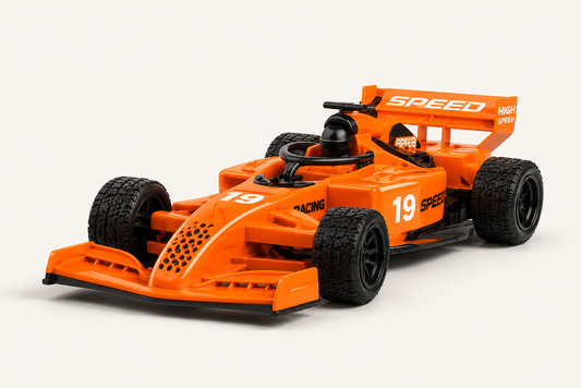 Premium 2.4GHz RC Formula Racing Car with Remote Control | High Speed Formula Race Car Toy for Kids | Orange | Buy Online in India