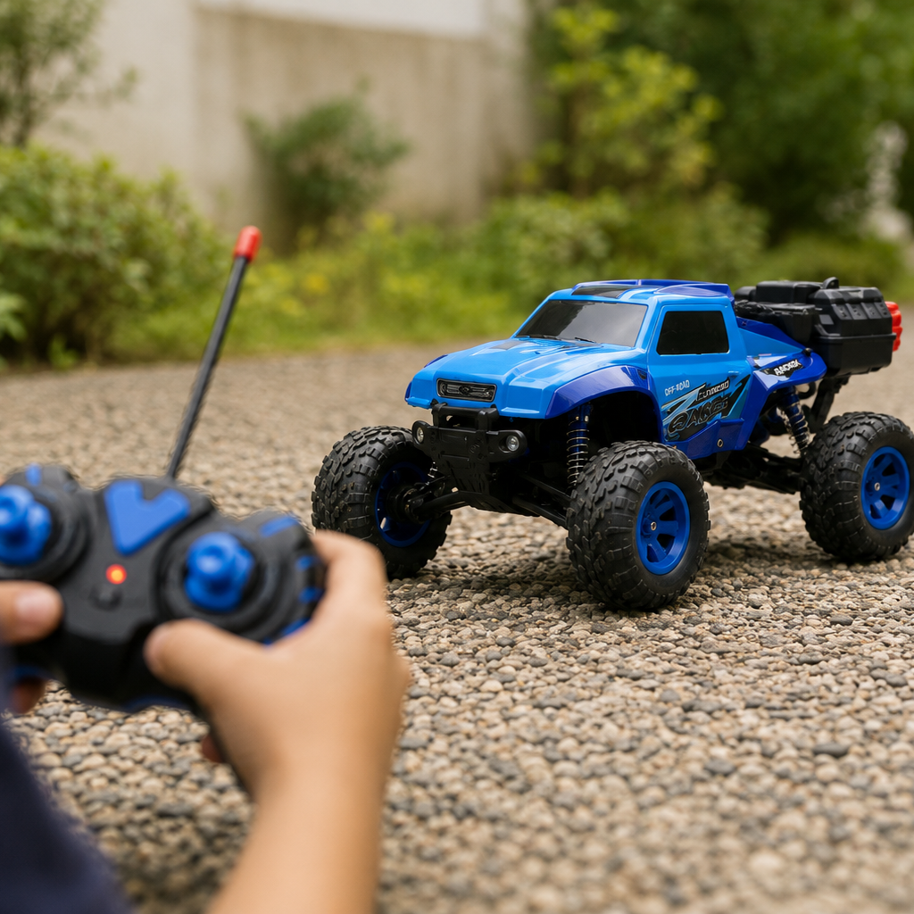 Blue Remote Control Truck