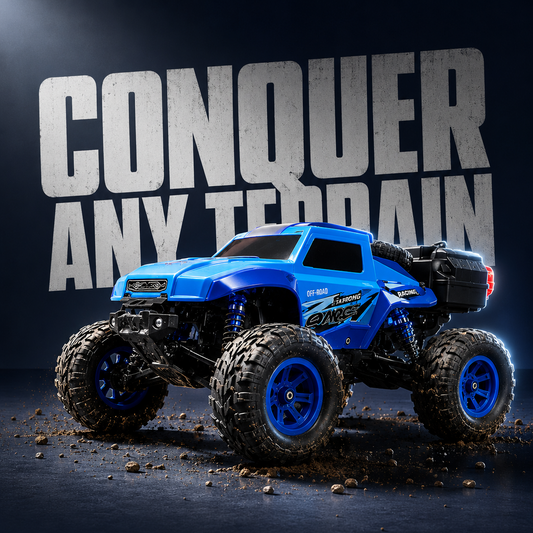 Blue Remote Control Truck
