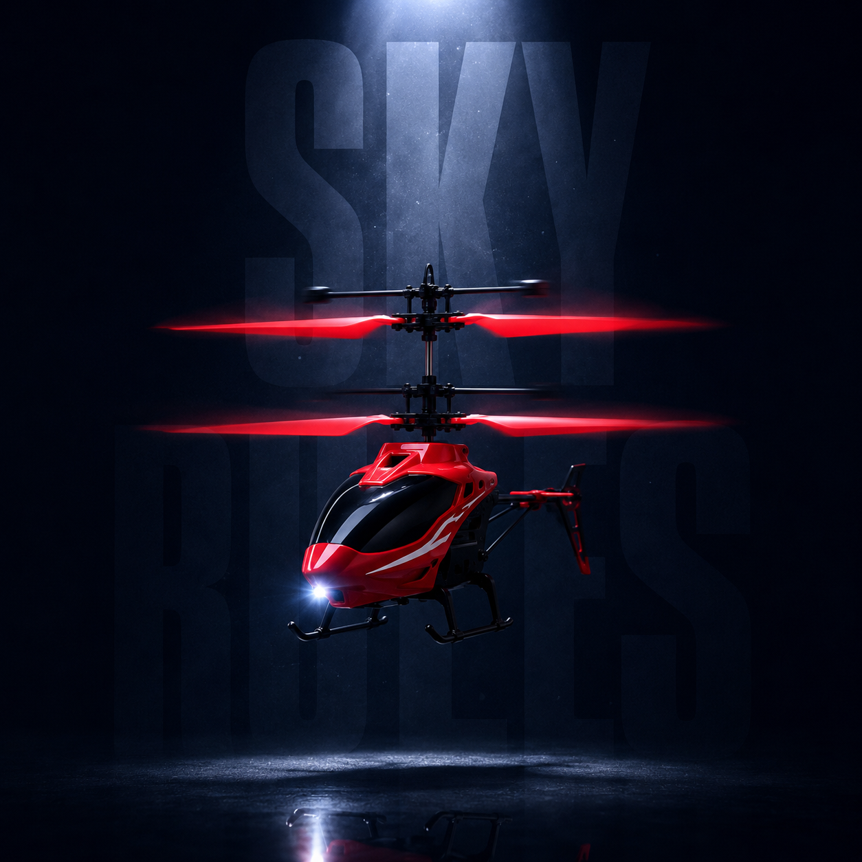 Skyline Red Remote Control Helicopter