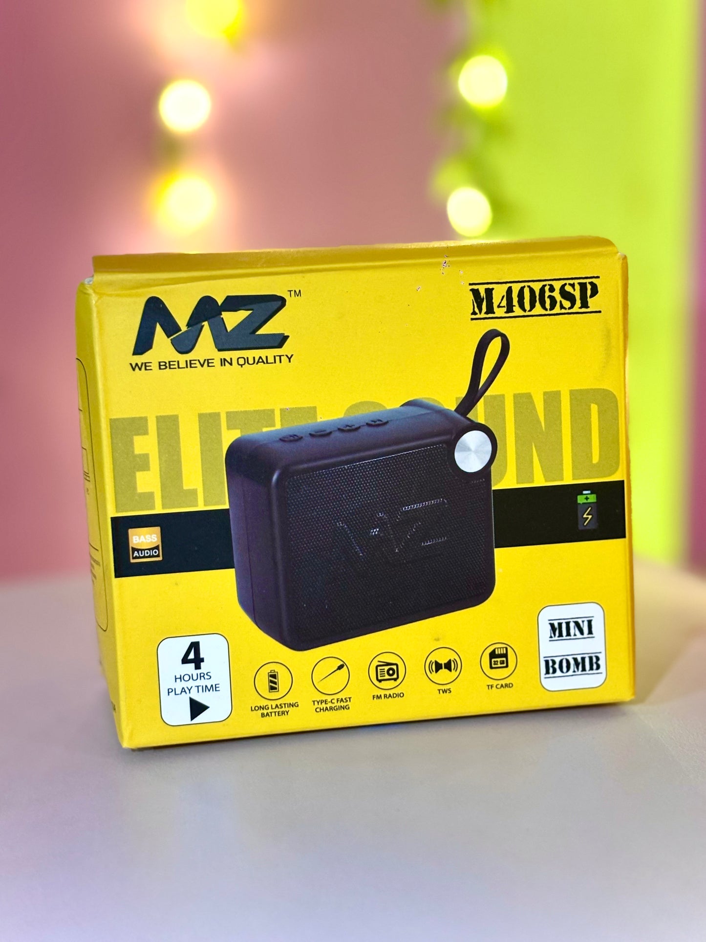 MZ M406SP Mini Bomb Bluetooth Speaker | Deep Bass Sound