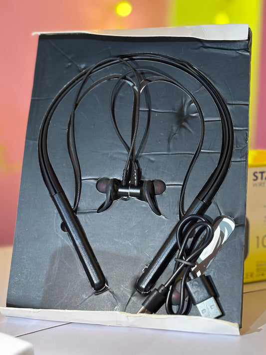 Dvaio XD-N54 Wireless Neckband – 60H Music Playtime | Touch Control Panel | HD Calling Mic | 13.2mm Drivers