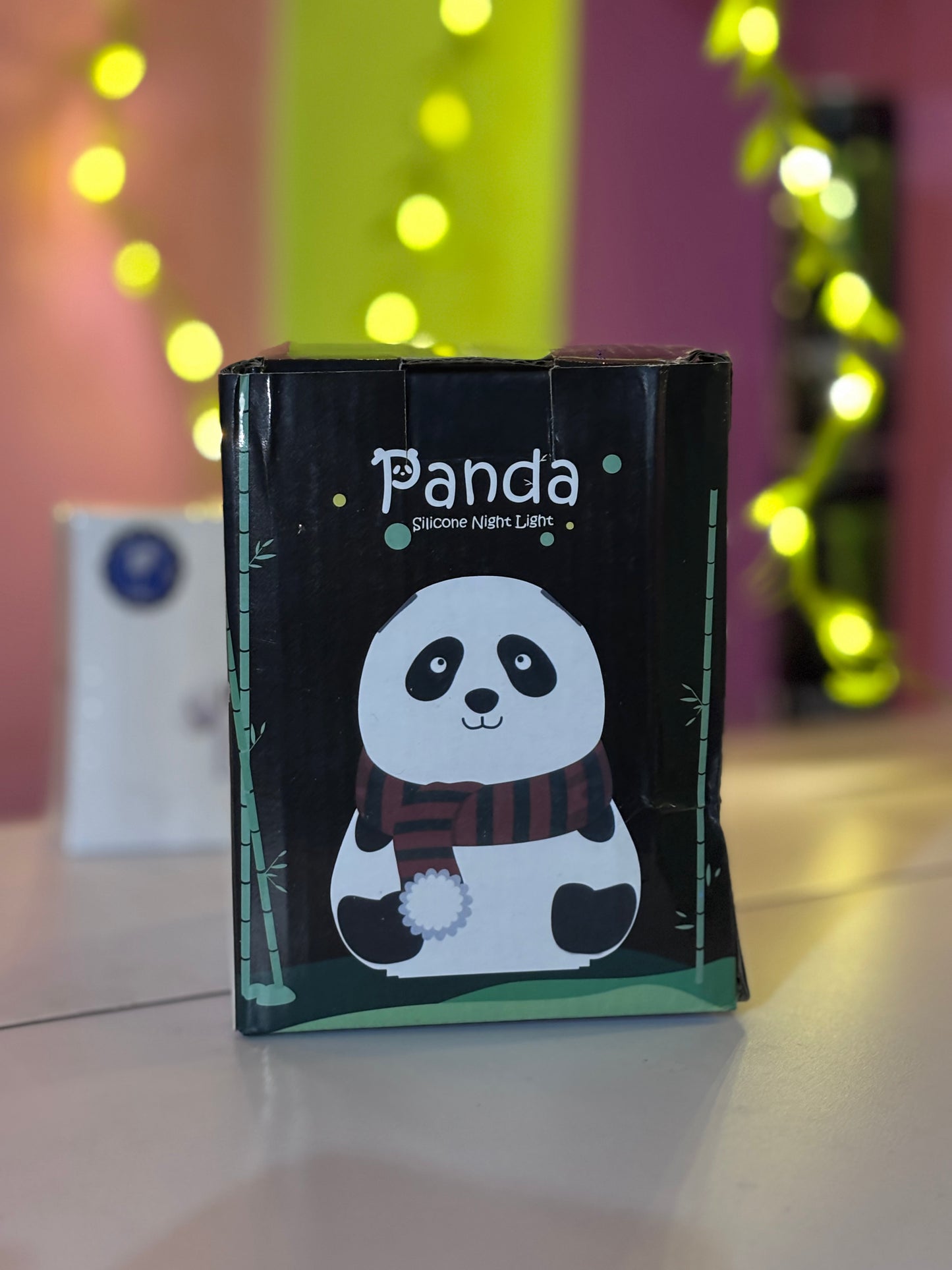 Panda Silicone Night Light – Soft Touch LED Lamp for Kids Room